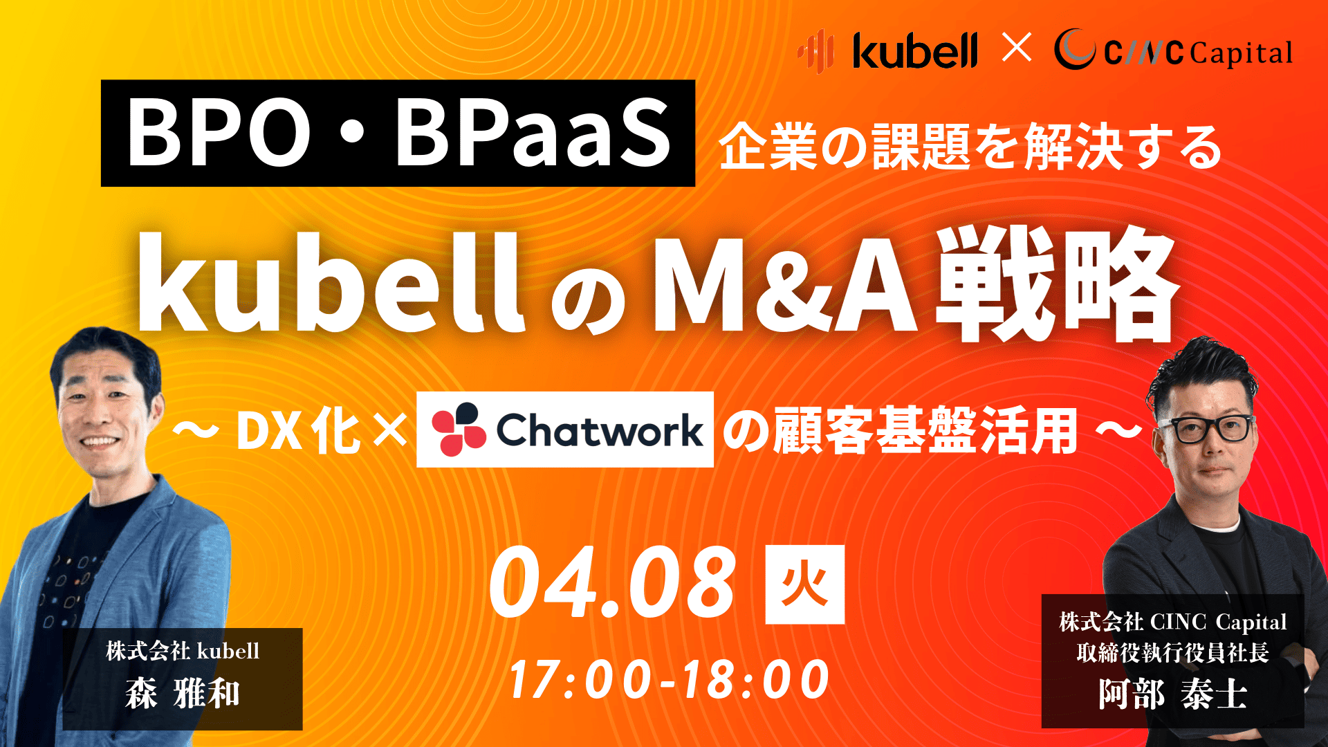 BPO・BPaaS企業の課題を解決する！kubellのM&A戦略 ～DX化×Chatworkの顧客基盤活用～