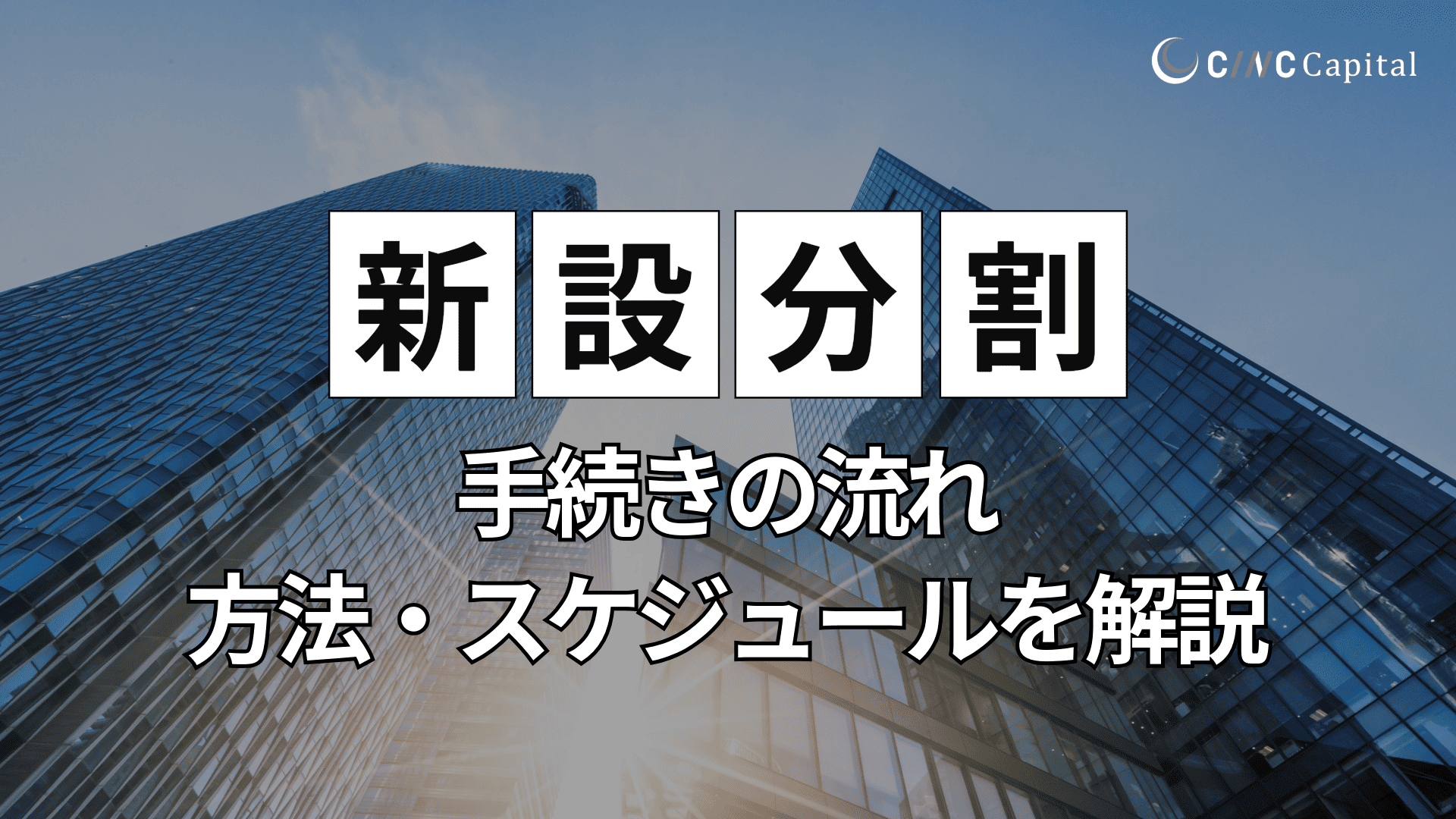 新設分割の手続きとは？主な流れや方法、スケジュールについて解説